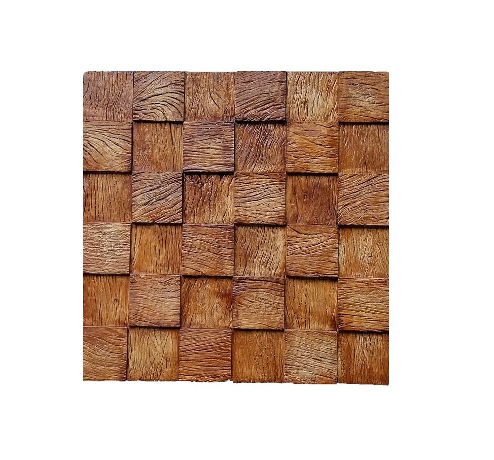 Placa Mosaico Madeira